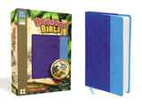 NIV Adventure Bible Electric Blue Ocean Blue (Black Letter Edition) Premium Imitation Leather - Thumbnail 1
