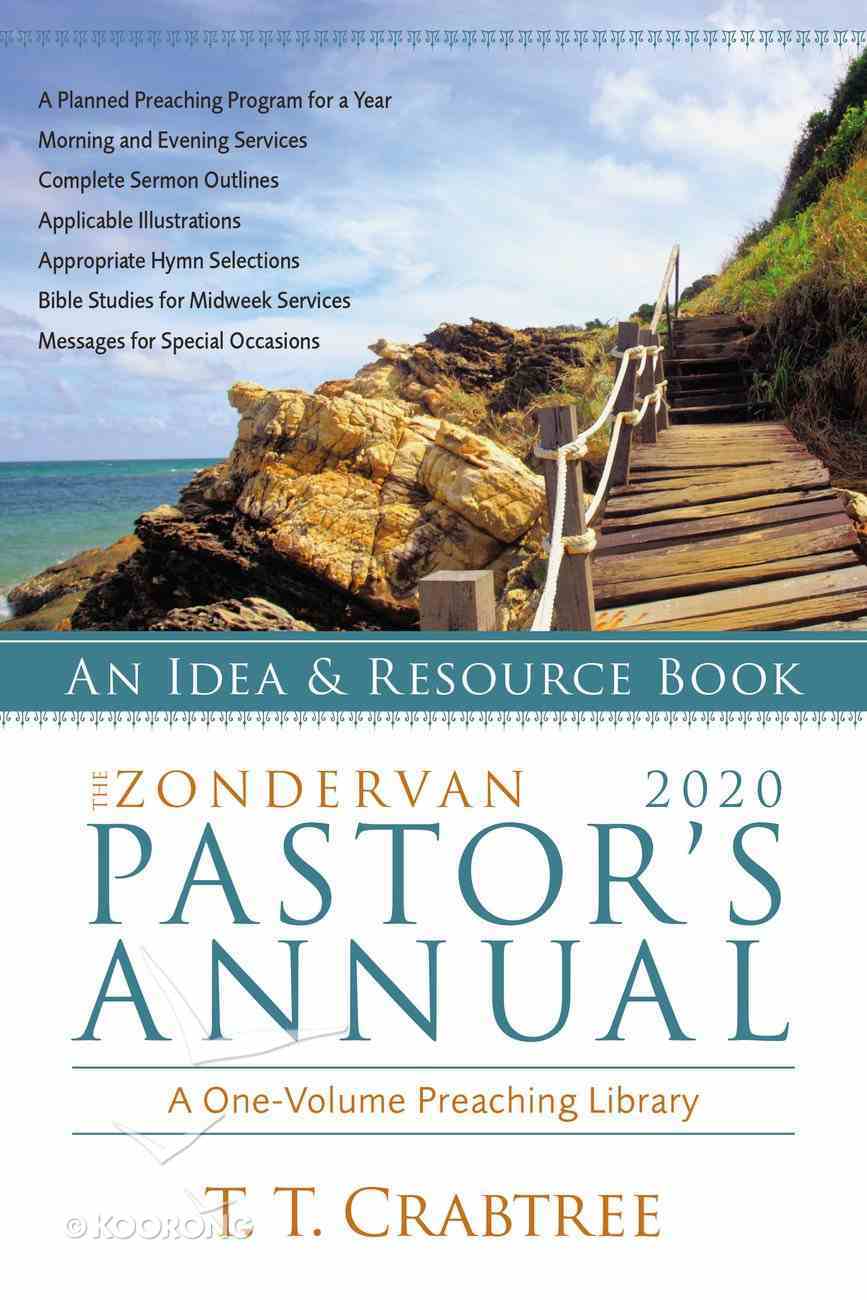 The Zondervan 2020 Pastor S Annual By T T Crabtree Koorong