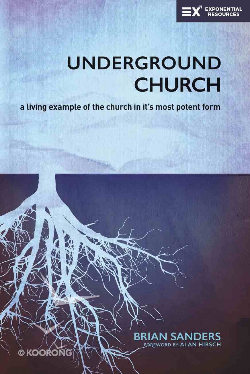The Underground Church: A Living Example of the Church in Its Most Potent Form Paperback