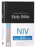 NIV Value Pew and Worship Bible Black (Black Letter Edition) Hardback - Thumbnail 1