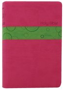 NLT Premium Gift Bible Bubblegum/Pistachio (Red Letter Edition) Imitation Leather