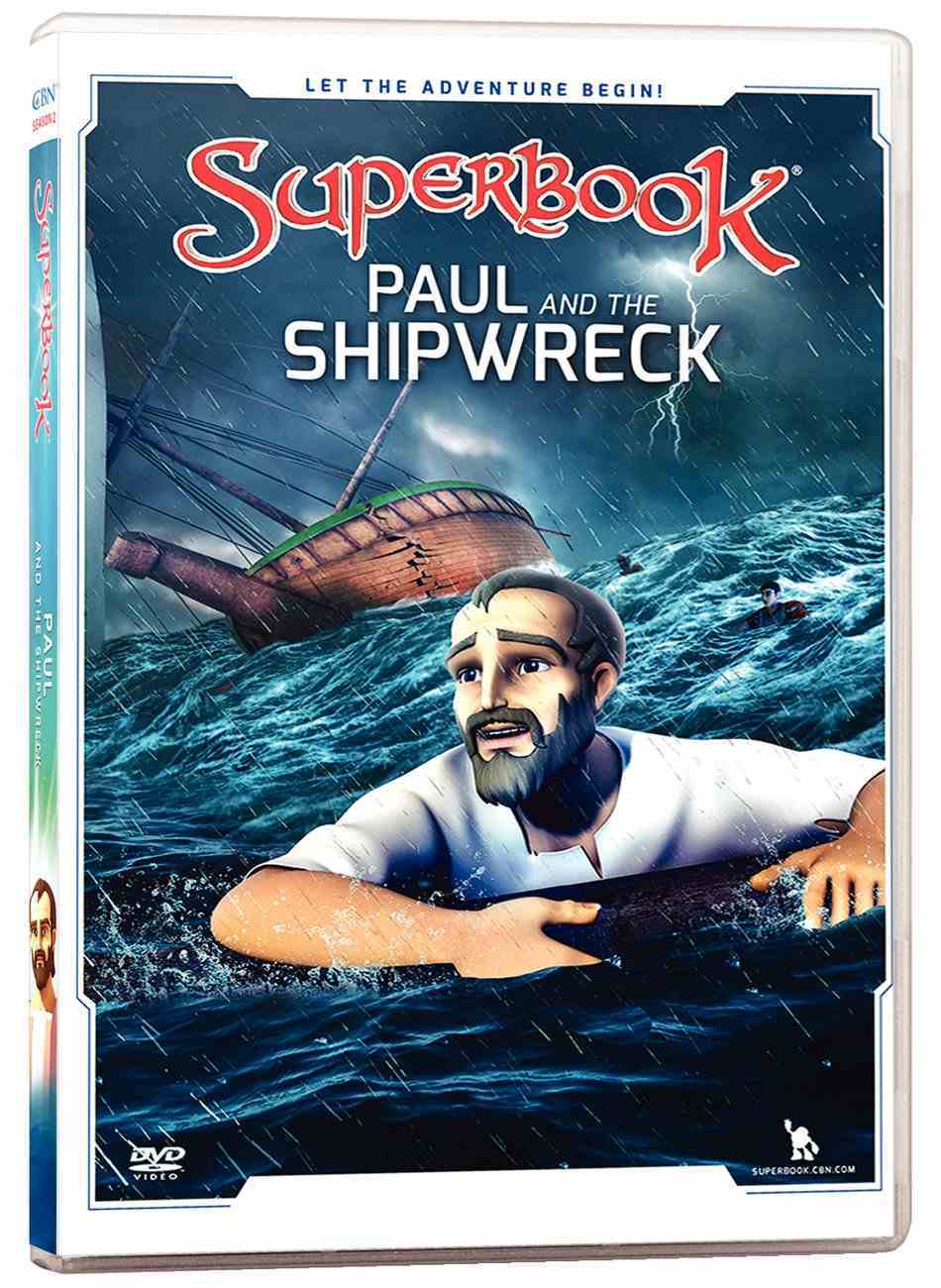 Paul and the Shipwreck (#07 in Superbook Dvd Series Season 02) DVD