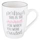 Ceramic Mug: Perhaps This is the Moment For Which You Were Created, White/Grey (Esther 4:14) Homeware - Thumbnail 0