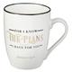 Ceramic Mug: For I Know the Plans I Have For You, White/Gold Foiled (Jer 29:11) Homeware - Thumbnail 0