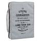 Bible Cover Poly Canvas Large: Be Strong & Courageous, Dirty Gray, Carry Handle Bible Cover - Thumbnail 3