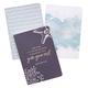Notebook: I Will Give You Rest, Navy/Blue/White (Matthew 11:28) (Set Of 3) Paperback - Thumbnail 1