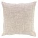 Square Pillow: I Will Give You Rest, Sand (Matthew 11:28) Soft Goods - Thumbnail 1