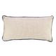 Oblong Pillow: Give It to God & Go to Sleep, Navy/Green/White Navy Edging Soft Goods - Thumbnail 1