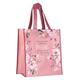Non-Woven Tote Bag: Trust in the Lord, Pink Floral (Proverbs 3:5) Soft Goods - Thumbnail 2