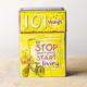 Box of Blessings: 101 Ways to Stop Worrying Start Living Stationery - Thumbnail 1