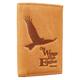 Mens Genuine Leather Wallet: On Wings Like Eagles Soft Goods - Thumbnail 3