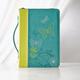 Bible Cover Lime/Dusty Blue Butterflies Large Luxleather Imitation Leather - Thumbnail 4