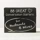 Conversation Starters: For Husbands & Wives Cards Stationery - Thumbnail 4