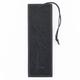 Bookmark With Tassel: Strength, Black/Brown Imitation Leather - Thumbnail 1