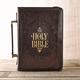 Bible Cover Medium Holy Bible Brown Luxleather Bible Cover - Thumbnail 4