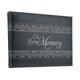 Guest Book: In Loving Memory, Charcoal Lace Imitation Leather - Thumbnail 3