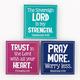 Magnet Set of 3: Sovereign Lord (Hab 3:19) Novelty - Thumbnail 2