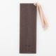 Bookmark With Tassel: Blessed Turquoise/Brown (Luke 1:45) Imitation Leather - Thumbnail 1