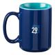 Ceramic Mug: Hope and Future Navy/Light Blue (Jer 29:11) Homeware - Thumbnail 1