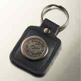 Luxleather Keyring With Charm: Mens Strong & Courageous Jewellery - Thumbnail 3