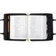Bible Cover Medium Purse-Style Blessed in Black Bible Cover - Thumbnail 5