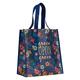 Non-Woven Tote Bag: Grace Upon Grace (Navy/floral) Soft Goods - Thumbnail 1