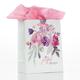 Gift Bag Medium: Be Joyful Always, Floral, Rejoice Collection, Incl Tissue Paper and Gift Tag Stationery - Thumbnail 2