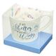 Ceramic Mug: He Will Shelter You, Coloured Feathers/White (384ml) Homeware - Thumbnail 2