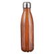 Water Bottle 500ml Stainless Steel: Man of God....Wood Grain Design (Vacuum Sealed) Homeware - Thumbnail 1