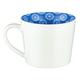 Ceramic Mug: Cup of Joy Psalm 4:7, White/Navy Homeware - Thumbnail 1