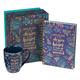 Boxed Gift Set: May He Give You the Desire Journal and Ceramic Mug (360 Ml) Pack - Thumbnail 0