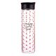 Water Bottle Clear Glass: Teaching is a Work of Heart, Red Hearts (Teaching Is A Work Of Heart Series) Homeware - Thumbnail 0