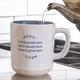 Ceramic Mug : Love Joy Grace, Navy Interior (355ml) (Love Joy Grace Collection) Homeware - Thumbnail 1