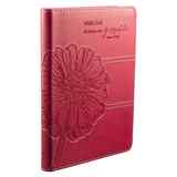Journal: With God All Things Are Possible Pink, Handy-Sized Imitation Leather - Thumbnail 4