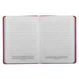 Journal: With God All Things Are Possible Pink, Handy-Sized Imitation Leather - Thumbnail 3