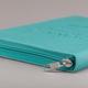 Journal With Zip Closure: I Can Do Everything Teal Imitation Leather - Thumbnail 5