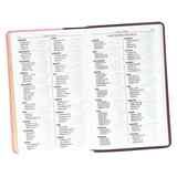 KJV Giant Print Bible Pink/Brown Red Letter Edition Imitation Leather - Thumbnail 8