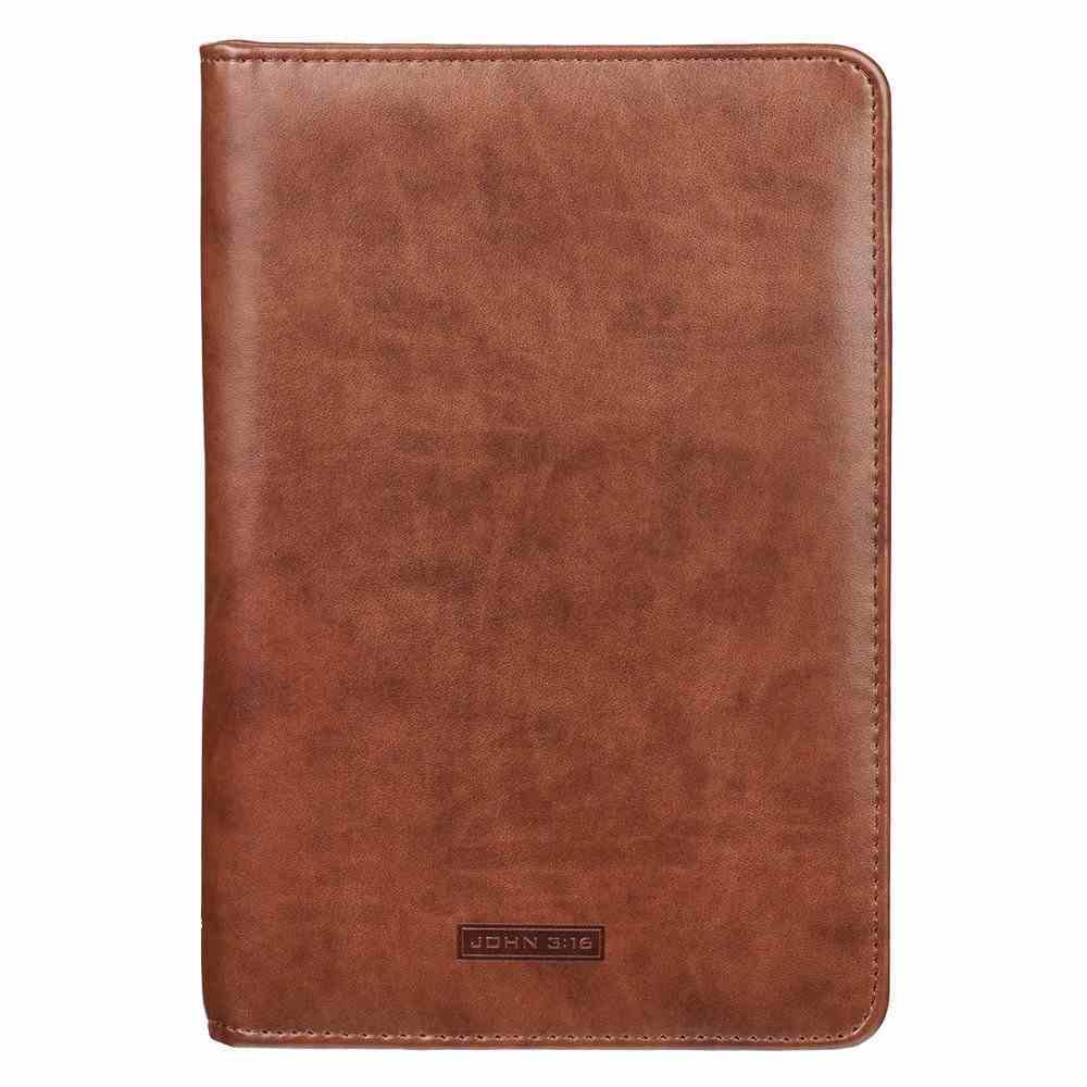 Bible Study Kits: John 3:16, Brown Luxleather Folder Pack