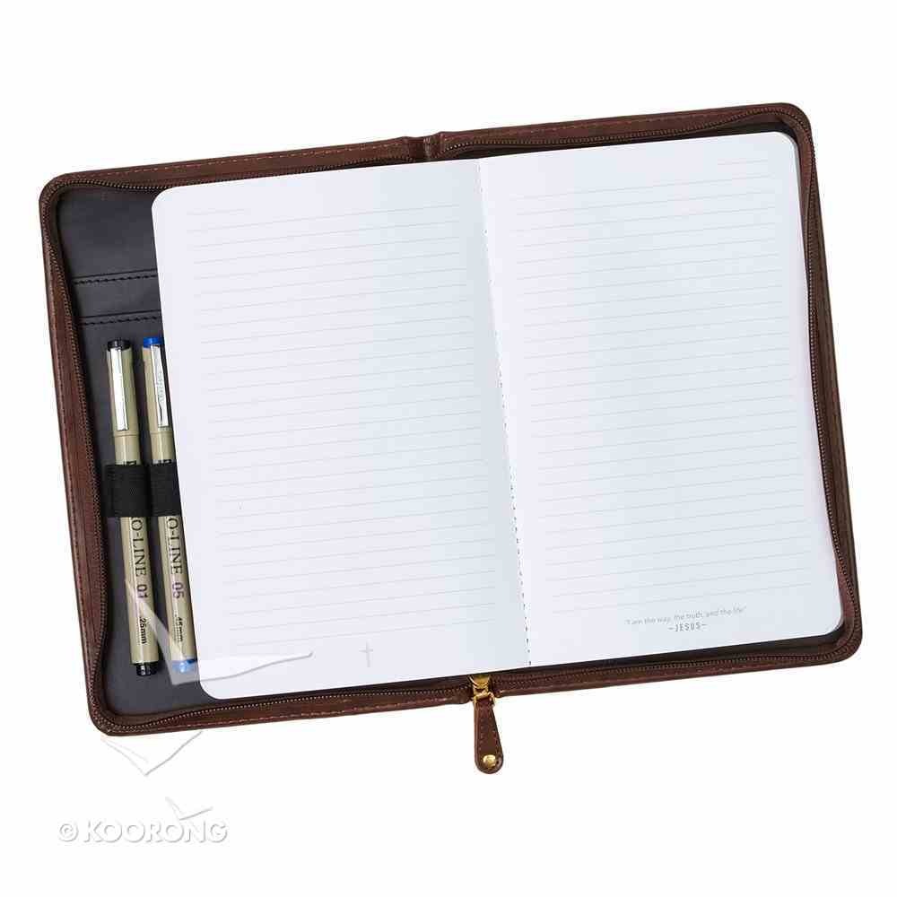Bible Study Kits: John 3:16, Brown Luxleather Folder Pack