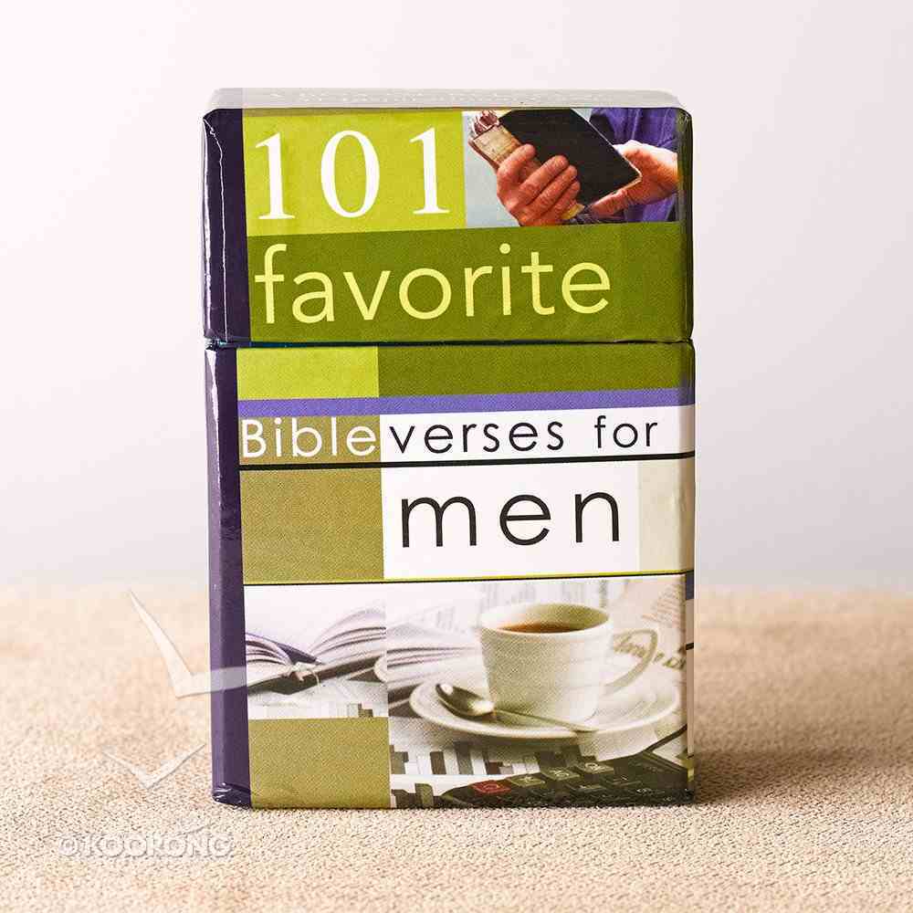 Box of Blessings: 101 Favourite Bible Verses For Men Box