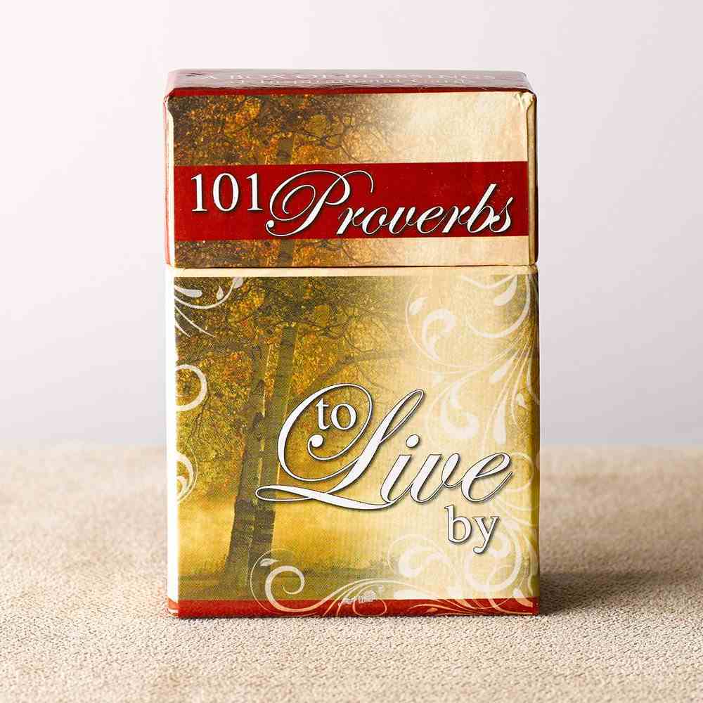 Box of Blessings: 101 Proverbs to Live By Cards Stationery