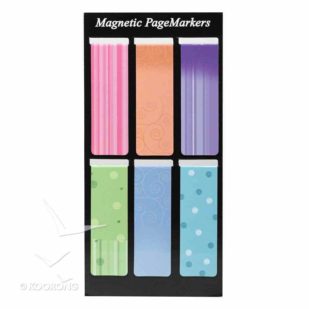 Bookmark Magnetic: Puppies #02 (Set Of 6) Stationery