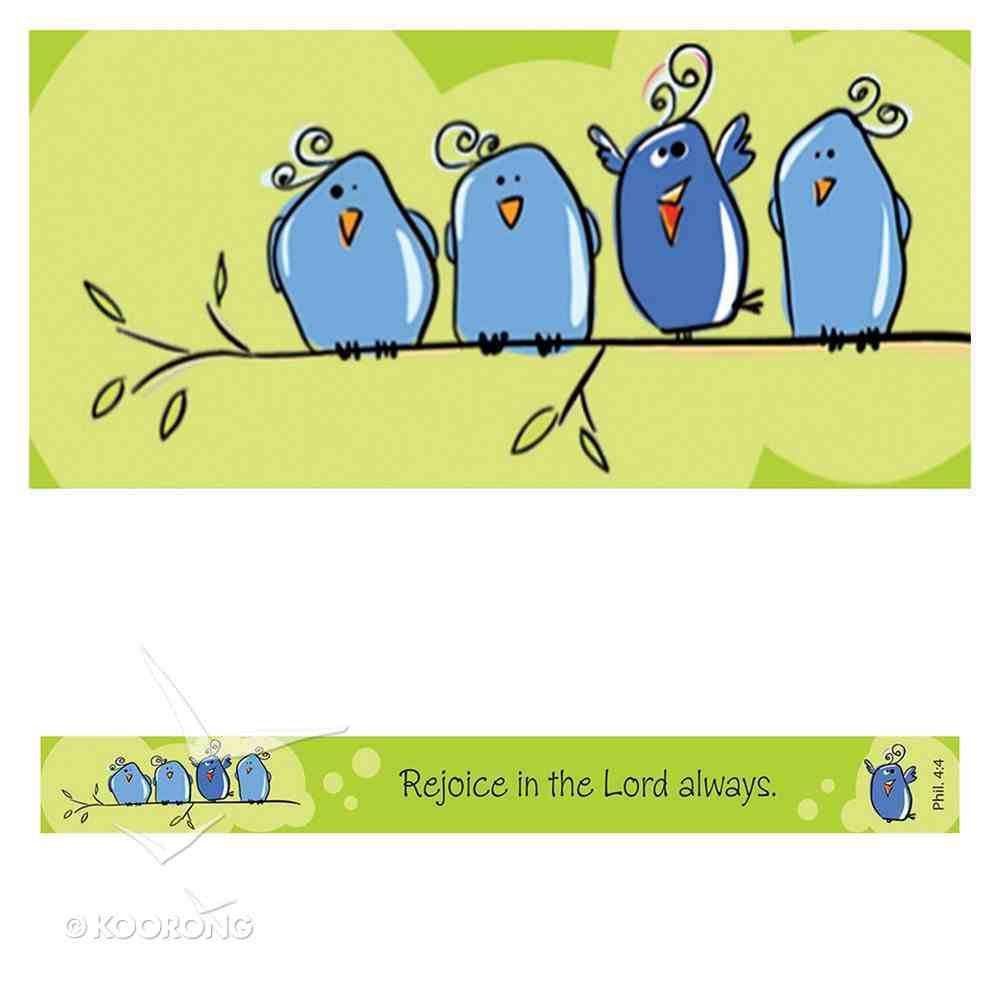 Magnet Strip: Rejoice in the Lord Always (Phil 4:4) Novelty