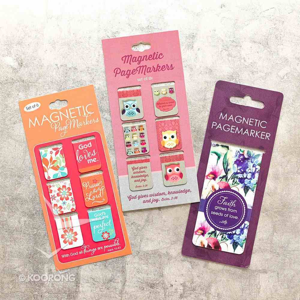 Bookmark Magnetic: All Things Are Possible (Set Of 6) Stationery