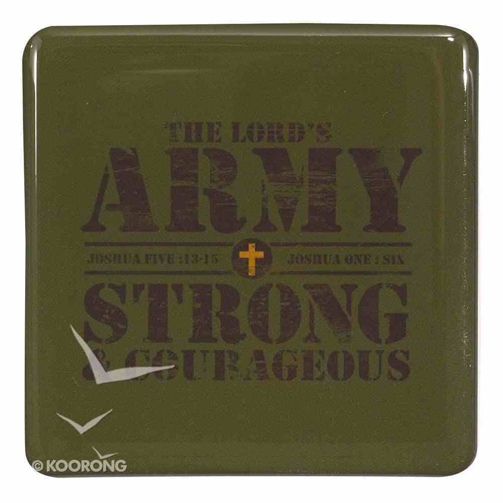 Meaningful Magnet: The Lord's Army, Strong & Courageous Novelty