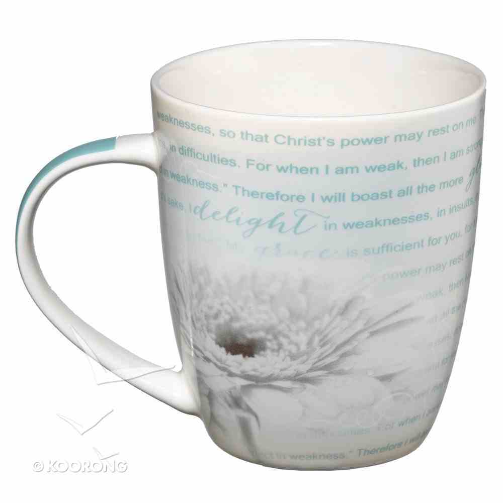 Ceramic Mug: His Grace is Sufficient (355ml) Homeware