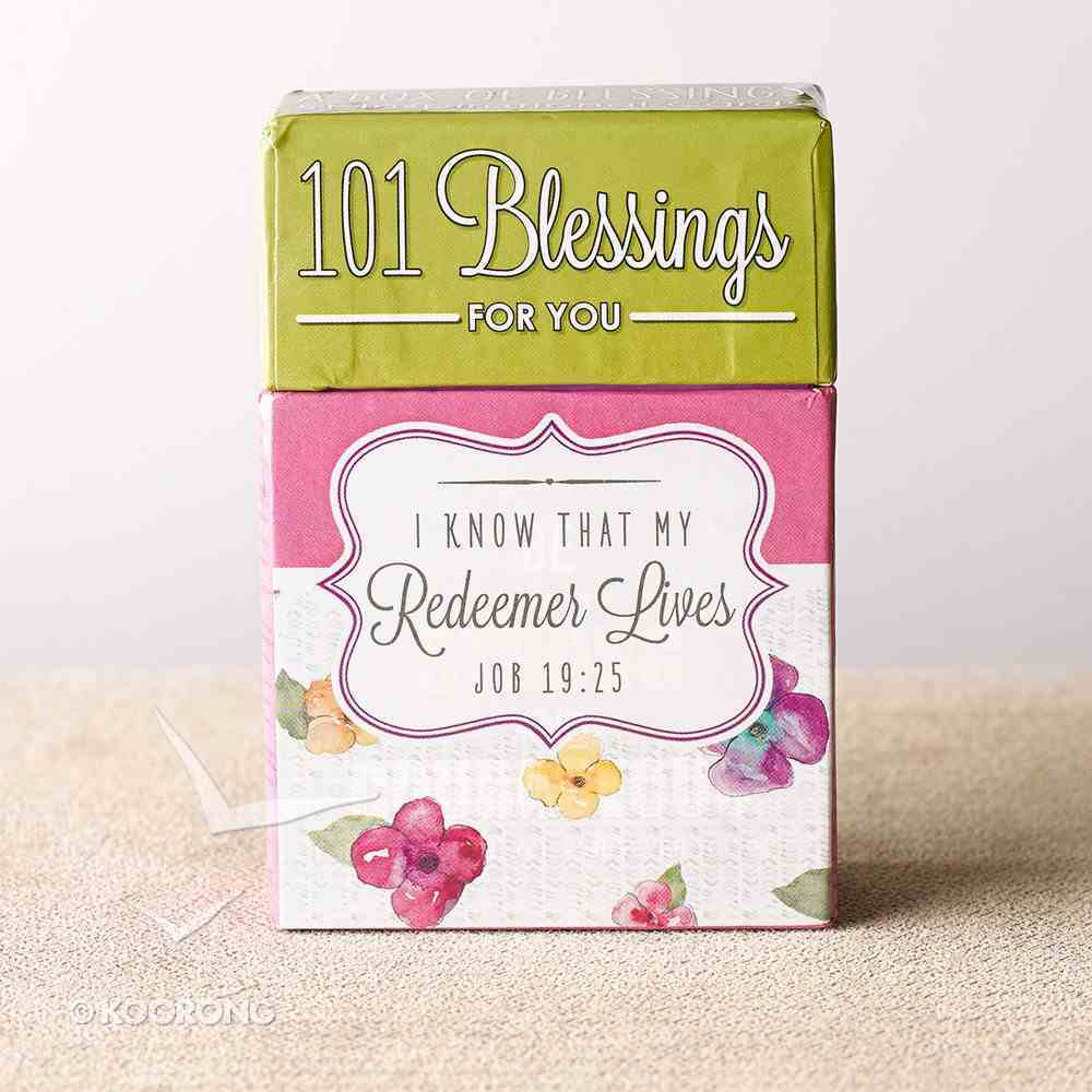 Box of Blessings: 101 Blessings For You Redeemer Lives (Job 19 25) Stationery