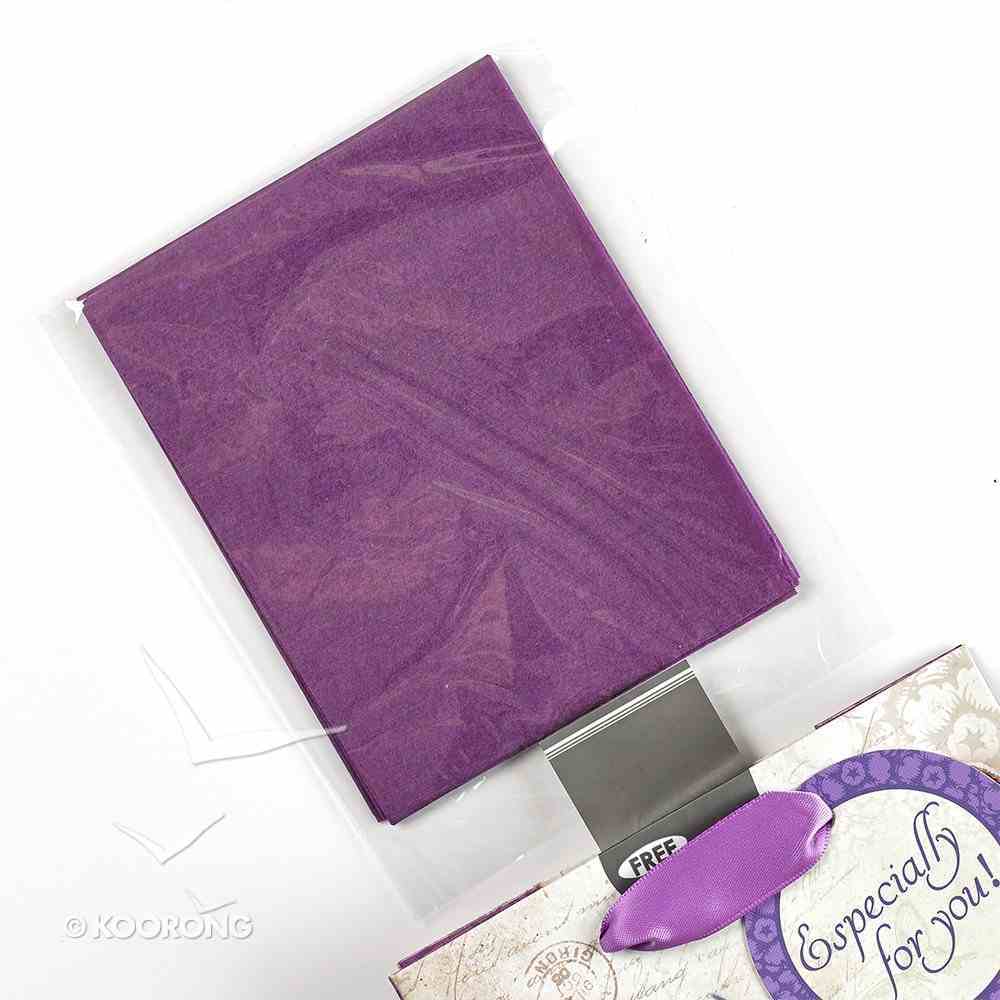 Gift Bag Small: May You Have a Blessed Day Butterfly/Purple Stationery
