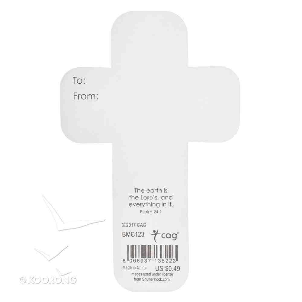 Bookmark Cross-Shaped: God Makes Beautiful Things... Eccles 3:11 (Colorful Floral) Stationery