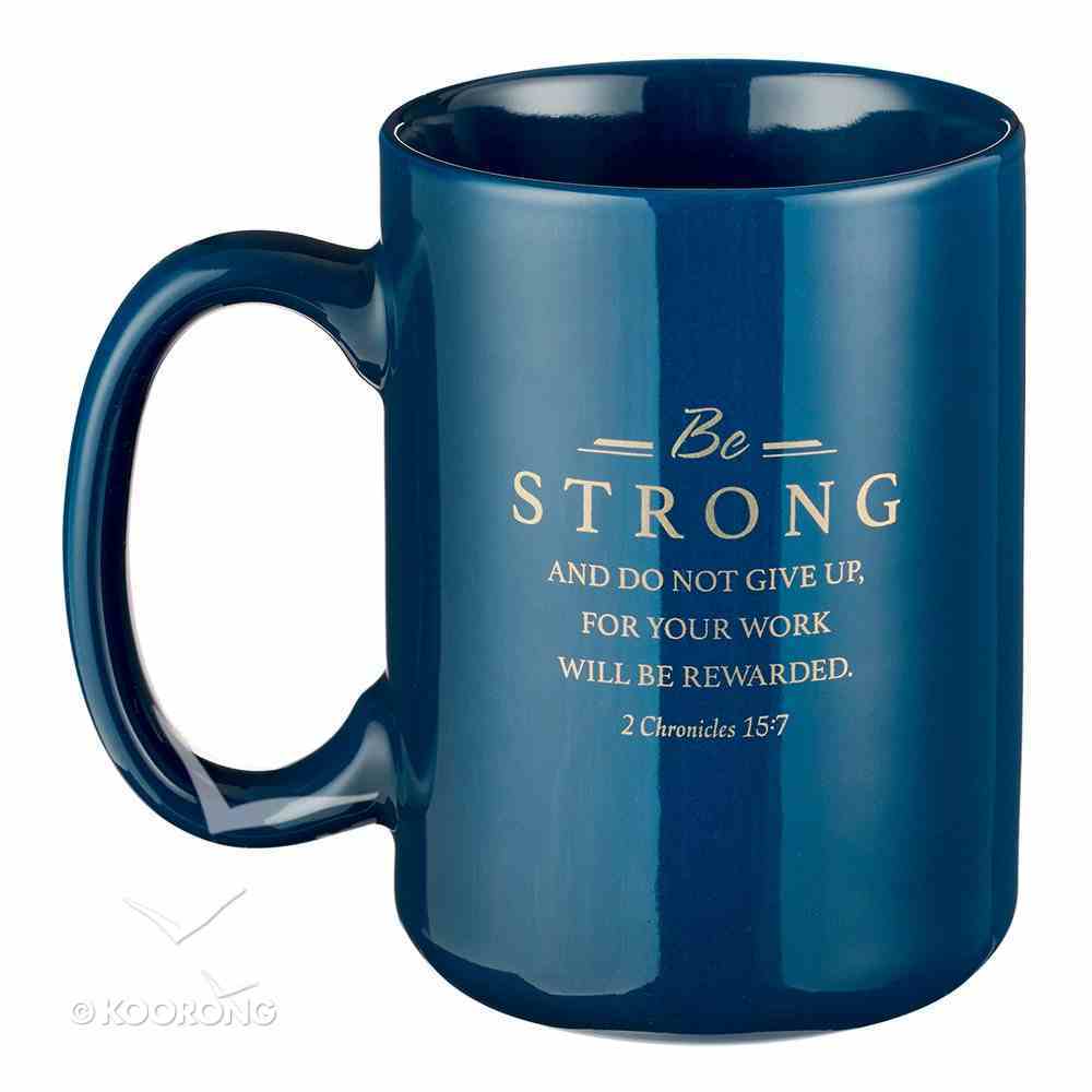 Ceramic Mug: Faithful Servant (Navy/Brown) (414ml) Homeware